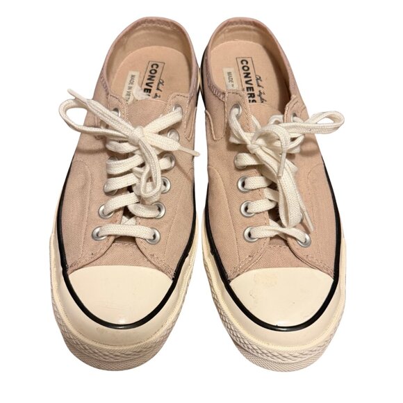 Converse Chuck Taylor Mule Slip-On Sneakers Pink/Lavender Canvas Women’s 9 - Picture 3 of 6